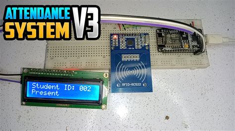 rfid attendance system introduction|rfid attendance system using nodemcu.